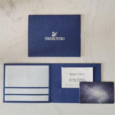 swarovski gift cards.